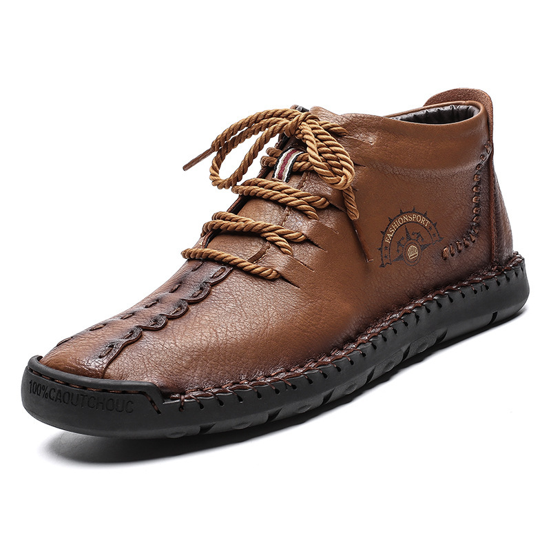 94615075 large leather shoes for men, leather soft soles