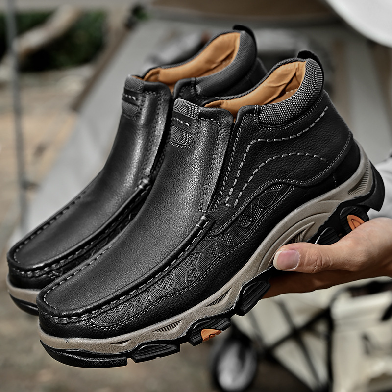 94615122 large leather shoes for men, leather soft soles